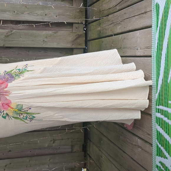 Hand Painted Skirt - Picture 3 of 9